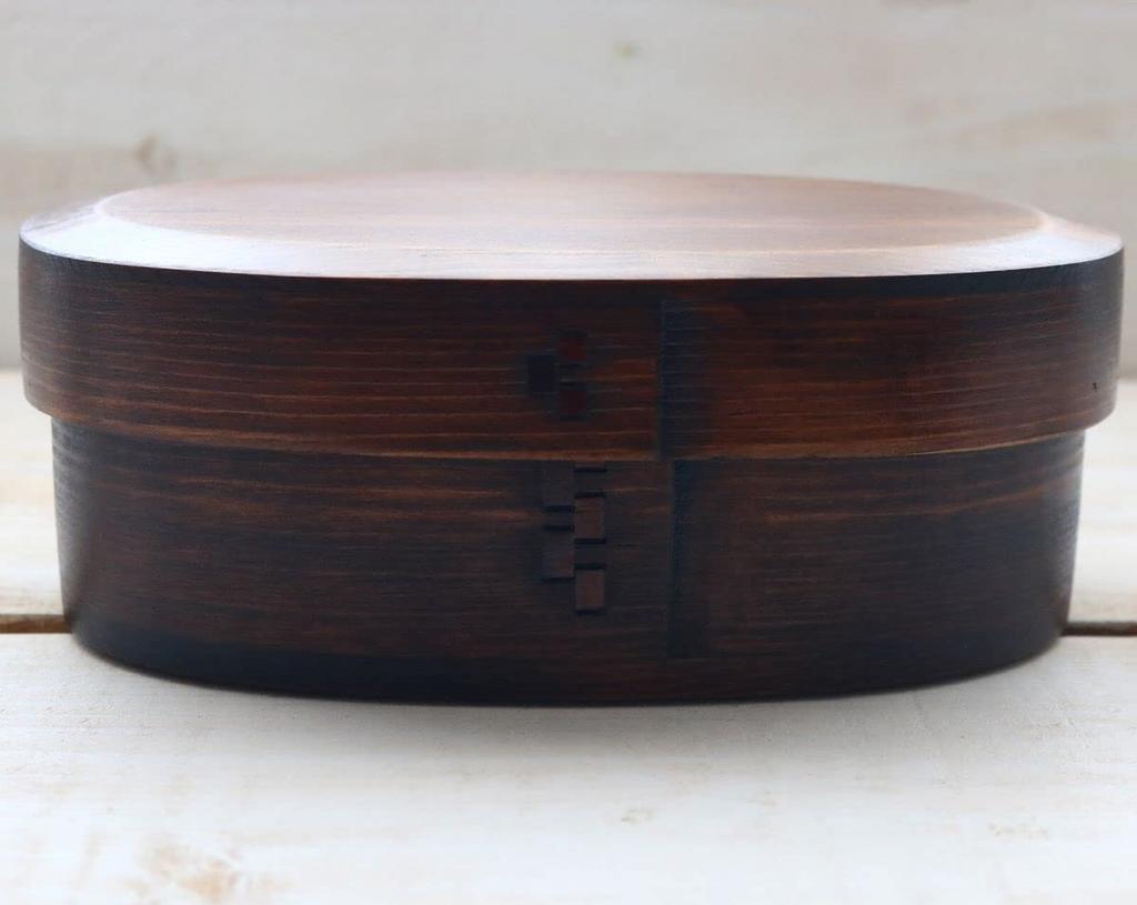 Бенто-бокс 17 см x 11 см x Лак Сури Модель текущего года j-kitchens Функция сохранения риса, 6,5 см, 500 мл, Отделка,