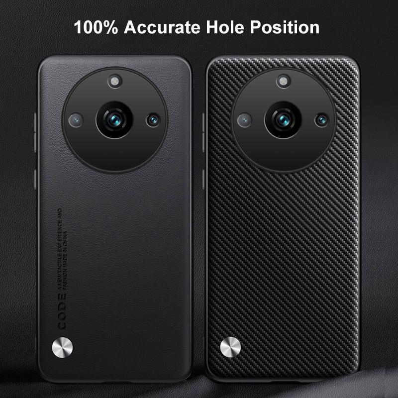 Роскошный чехол из искусственной кожи для Realme 11 Pro+ Задняя крышка Силиконовый противоударный Чехол для телефона с полной защитой для Realme 11 Pro Plus 5G