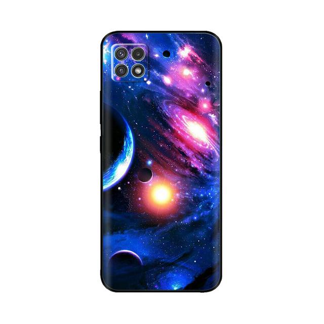 Чехол для Samsung A22, силиконовый мягкий чехол из ТПУ для телефона Samsung Galaxy A22 5g 4g Galaxya22 A 22, защитный бампер с цветочным принтом
