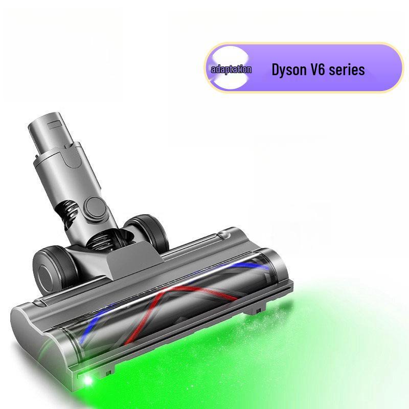 Совместимая насадка для пола Dyson с оптическим обнаружением пыли - Мягкая бархатная всасывающая головка для пылесосов V7, V8, V10, V11 и V15