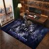 The Cure Personalized Crystal Velvet Carpet, Customized Name Text Soft Anti‑Slip Rug for Living Room Bedroom