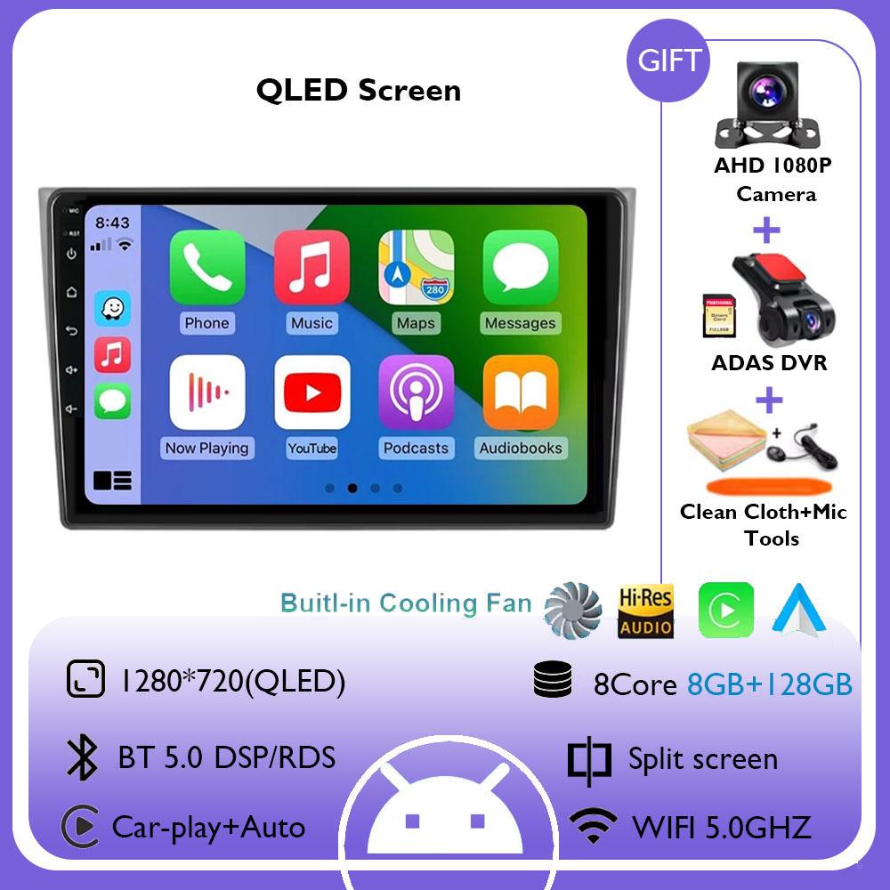 Android 14 Авто для Mazda CX9 CX-9 CX 9 TB 2006 -2016 Автомагнитола QLED DSP Стерео Мультимедийный Видеоплеер Навигация GPS WIFI 4G