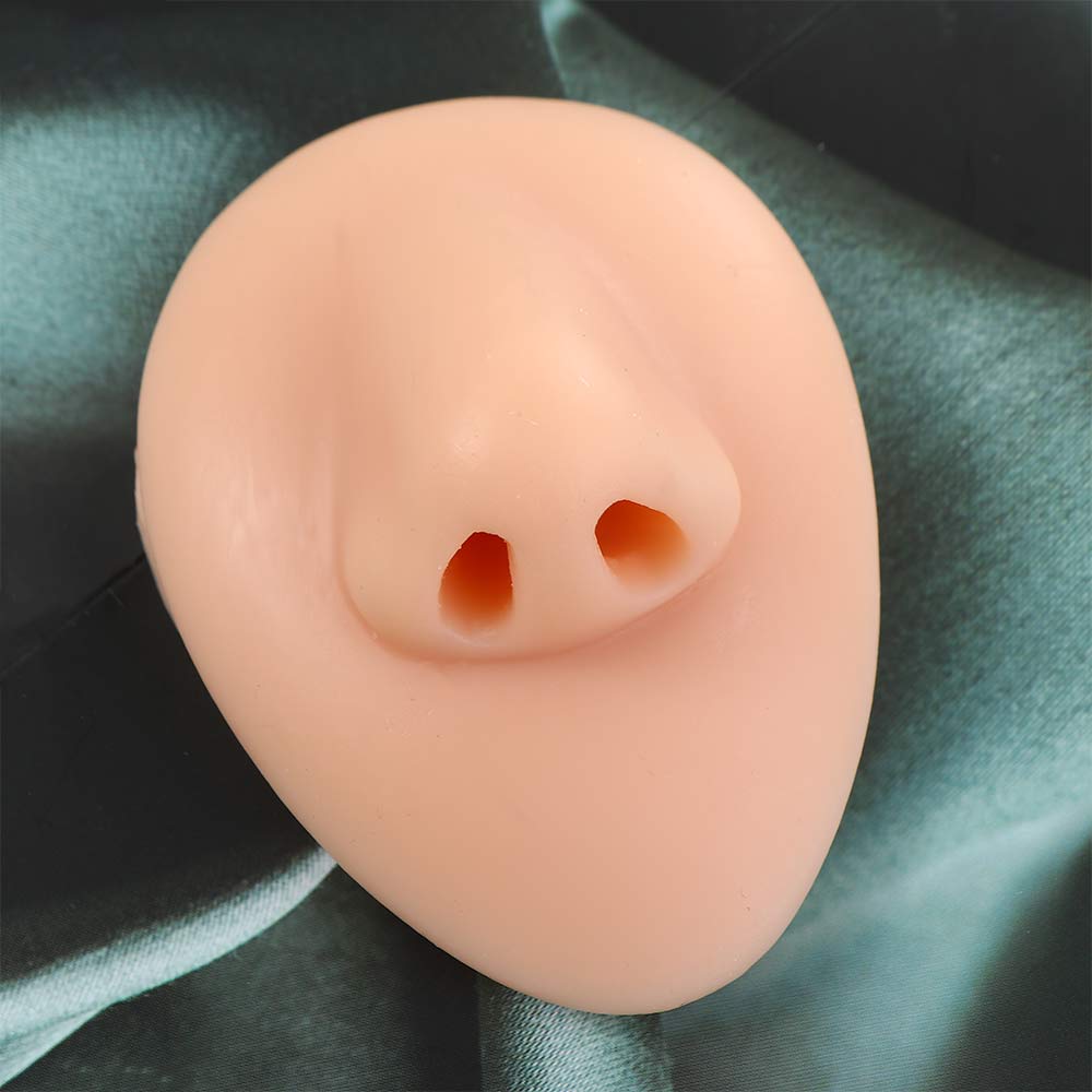 Инструменты Моделирование Части Тела Пирсинг Ювелирные Изделия Инструмент Татуировки Прокол Практика Силиконовая Модель Лица