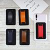 Simple Leather Strap Mobile Phone Sticker Card Holder - Creative Back Sticker - Practical Holder - One Piece Delivery