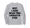 Лучший оператор лазерной отделки с длинным рукавом. Футболка