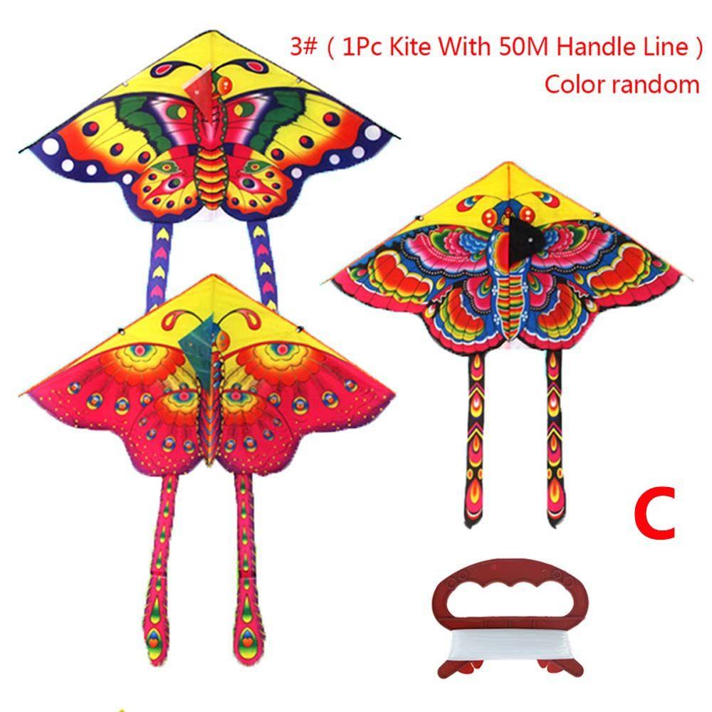 Toys With Handle Line Outdoor Sports Flying Bird Kite Flying Toys Kids Toys Butterfly Kite
