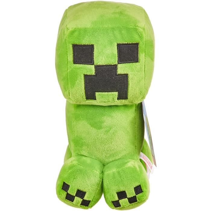 Peluche - Minecraft - HBN40 - Personnage Creeper - 20 cm - Vert - Mixte