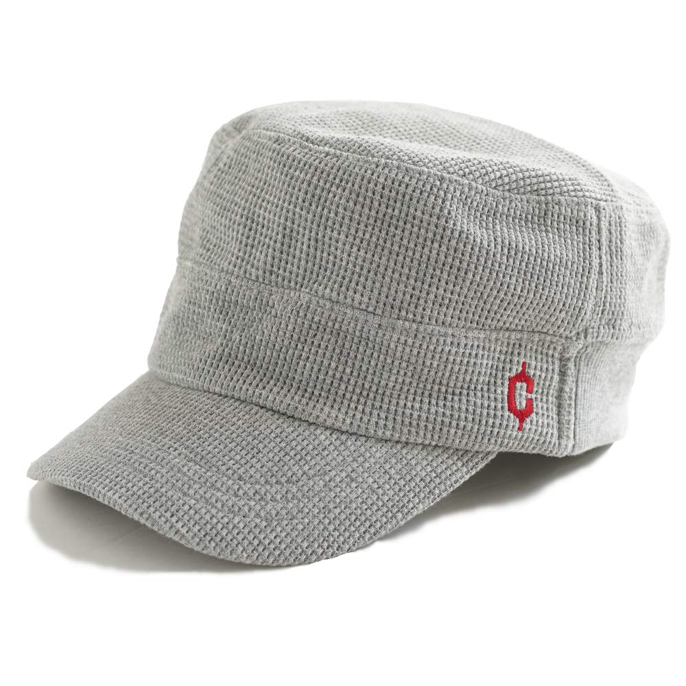 [Cle] Потовая шапка из вафельного рубчика, Большой размер, Мужская, Женская, XL, Серая