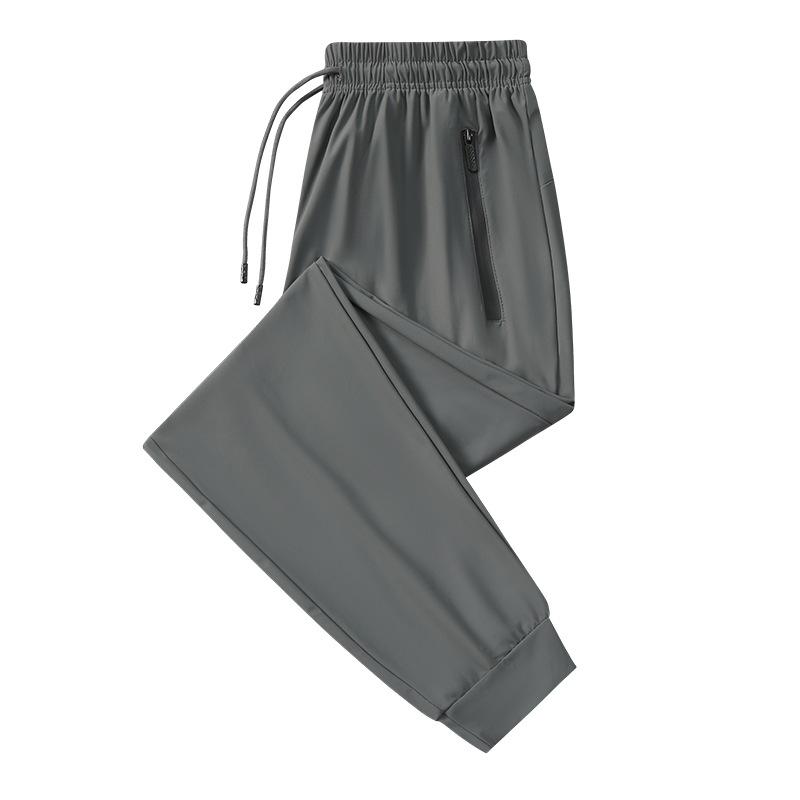 Мужские спортивные брюки Ice Silk Breathable, быстросохнущие, впитывающие пот, удобные, прохладные, высококачественные, для активного отдыха на открытом воздухе для мужчин