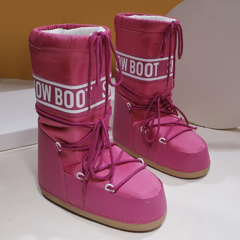 Женская обувь Космические ботинки Высокие Легкие Защита от холода Защита ног и тепло