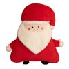Christmas Plush Cushion With Santa Claus Snowman Reindeer For Festive Sofa Decor
