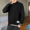 Plush Sweater Men's Thickened Crew Neck Boys' Autumn and Winter Winter Bottoming Shirt
