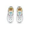 Li Ning Space Classic Shock Absorbing Low Top Running Shoes Women Sneakers White Gray AGCR332-5