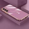 Роскошный силиконовый чехол с квадратным покрытием для Samsung iPhone Huawei Honor Xiaomi Redmi OPPO Vivo Realme OnePlus Мягкий противоударный чехол из ТПУ для телефона