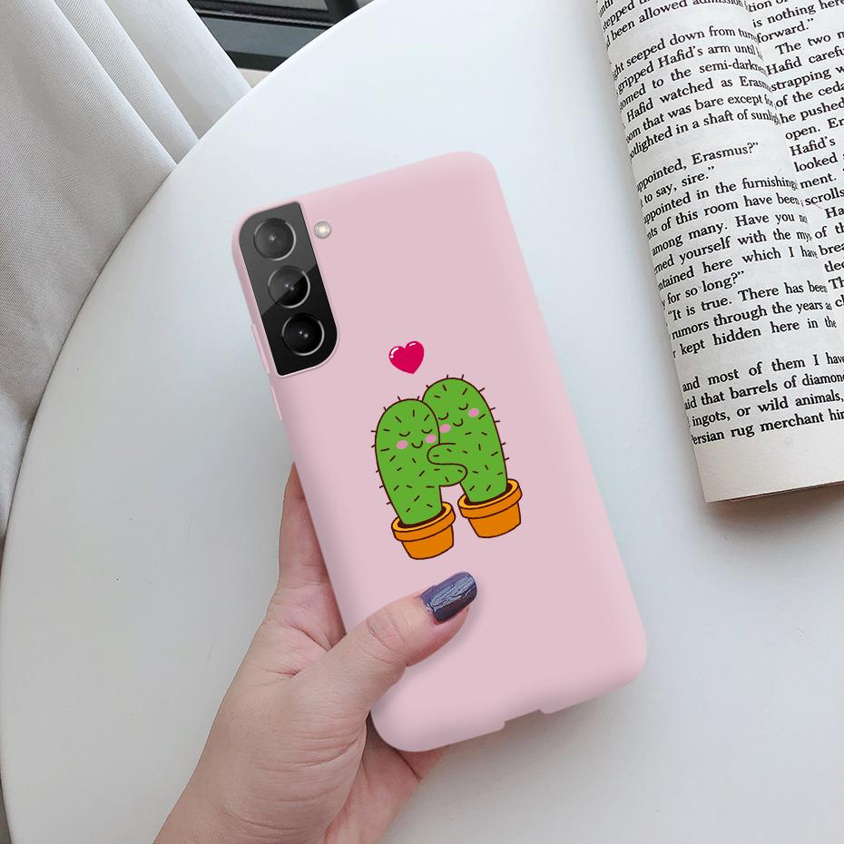 Для Samsung Galaxy S21 Plus Ultra 5G Чехол Милый Расписной Силиконовый Мягкий Защитный Чехол для Телефона для Samsung S 21 S21 plus ultra Чехол