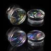 2pcs 6-50mm Multicolor Ear Gauges Tunnels Double Flared Plug Ear Stretcher Expander Body Piercing Jewelry for Women Men