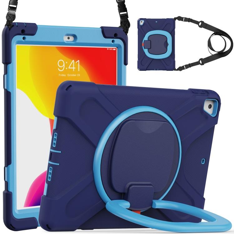 Heavy Duty Tablet Case for iPad 9.7 Inch 2017/2018/Air 2/Pro 9.7 Inch Built-in Screen Protector With Folding Handle Grip