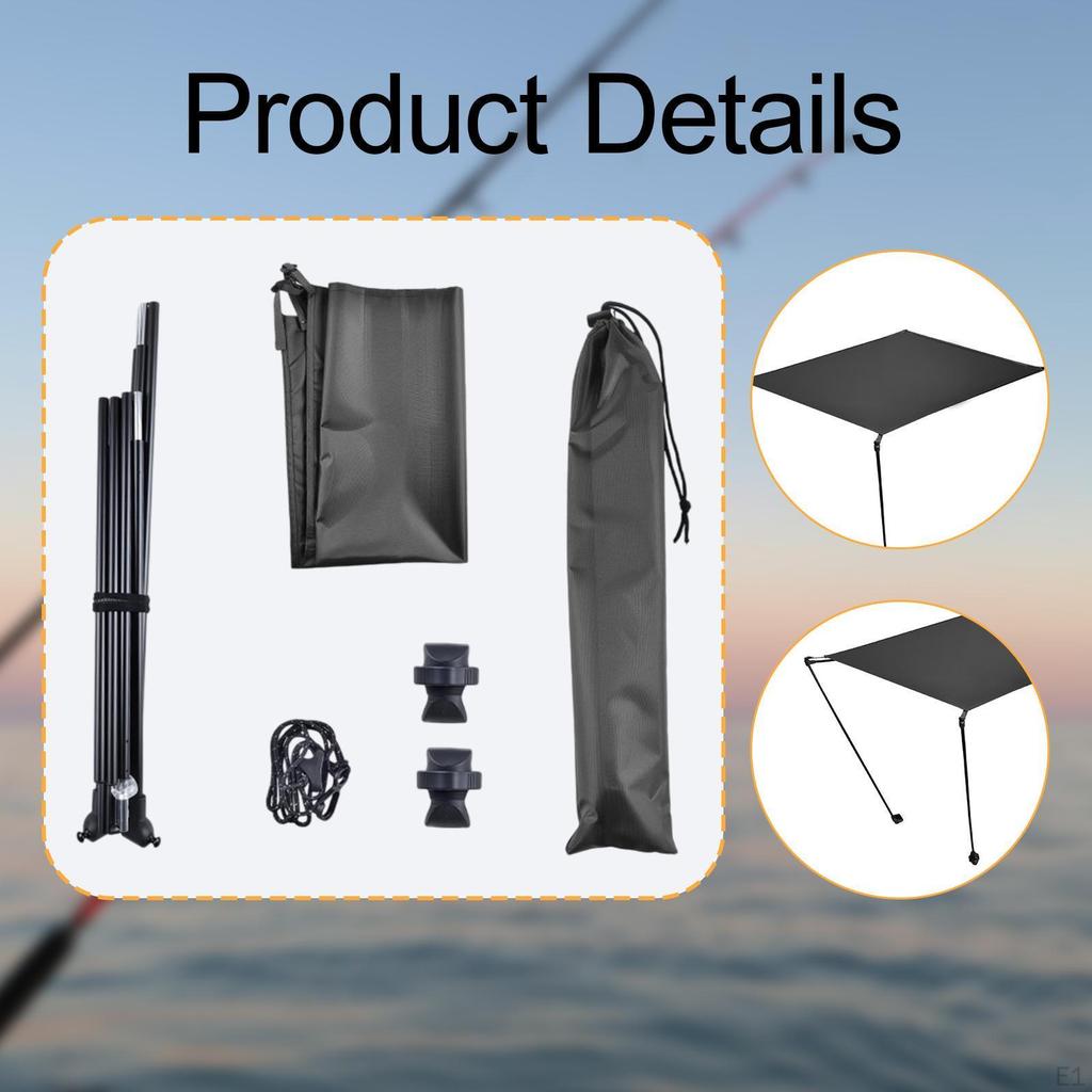 Adjustable Awning for Folding Chair Suitable Outdoor Use