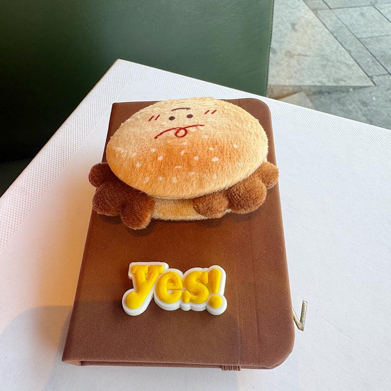 Креативный забавный плюшевый подвеска-еда блокнот ежедневник записная книжка маленький блокнот девочки носят записки