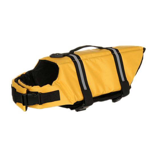 Summer Dog Life Jacket Reflective Adjustable Large Dogs Swimwear Safety Vest Surfing Sailboat Enhanced Buoyancy Pet Lifejackets