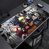Mouse Pad Office Naruto Uzumaki Gamer PC Computer HD Print Desk mat Keyboard Anime Gaming Accessories Edge White Mousepad Carpet