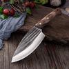 Handmade Kitchen Chinese Knives Steel Chef Knife Meat Cleaver Slaughter Knife Vegetable Chopper