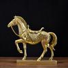 Смола Статуэтка Бегущей Лошади Миниатюрная Имитация Пони Фигурка Животное Скульптура Домашний Офис Настольное Украшение Орнамент