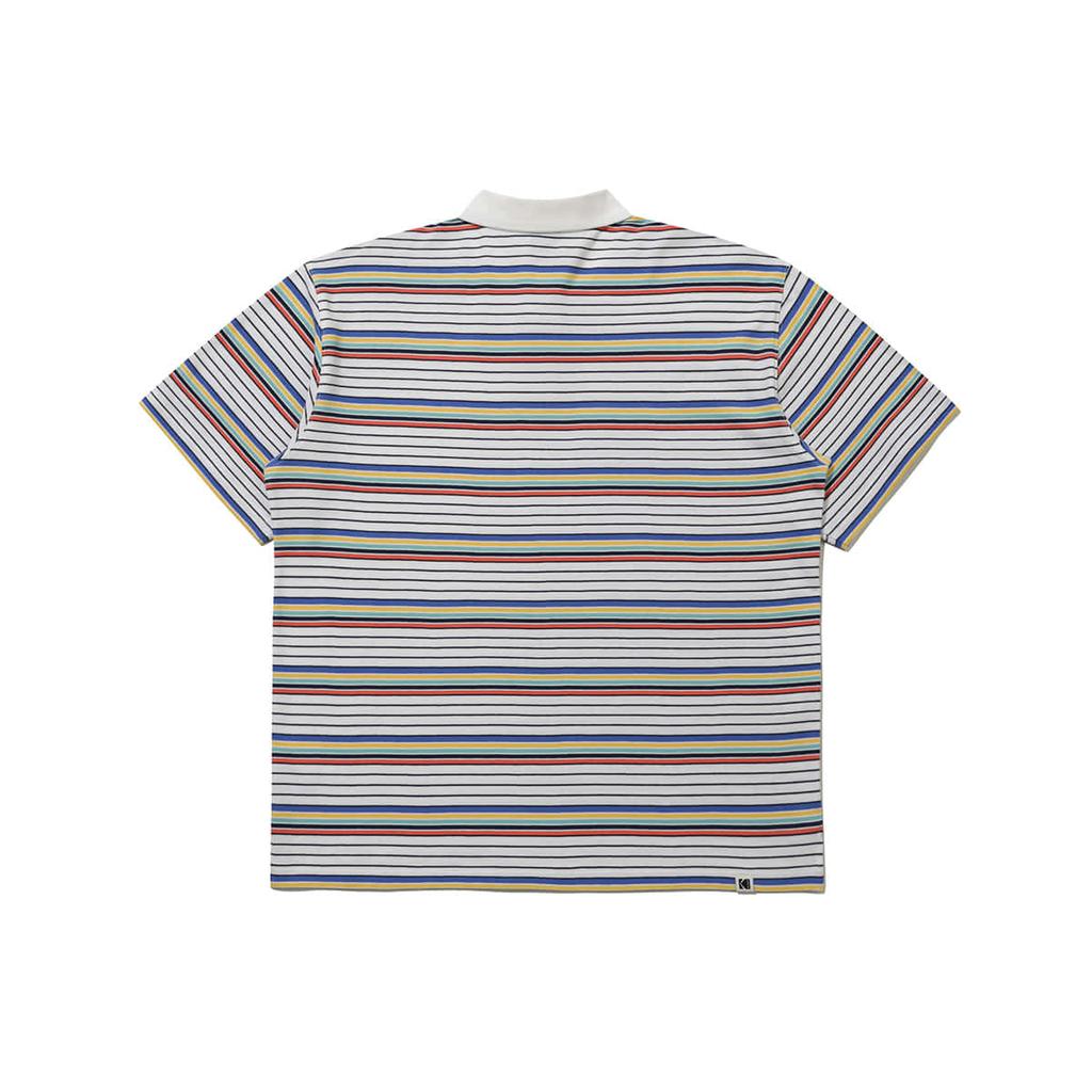 KODAK Multi-Stripe Polo Shirt Ivory