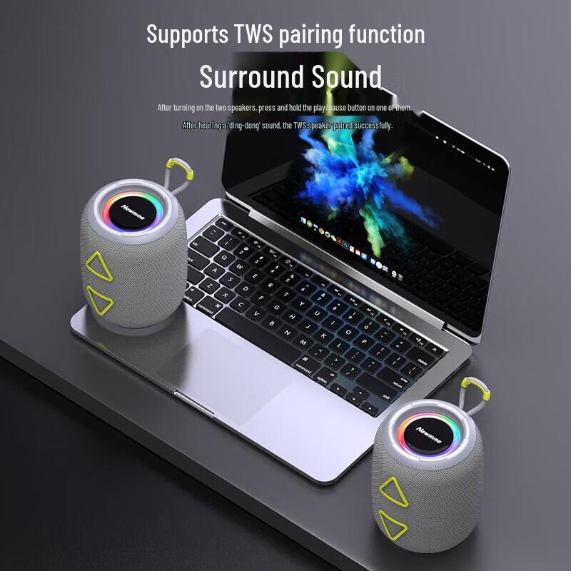 Портативная Bluetooth-колонка Newman BT87 с китайской вилкой (адаптер в комплекте) (Китайская версия)