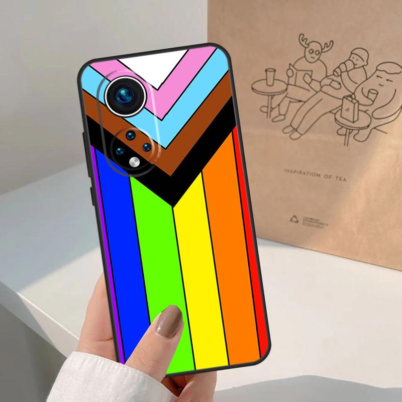 Чехол Pride Love ЛГБТ для Honor Magic 7 5 6 8 Pro Honor 50 70 90 Lite X9c X9b X9a X8a X8b 200 400 Pro