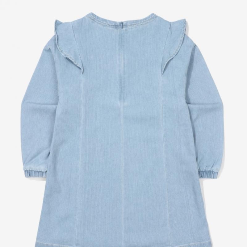 [fila Kids] Девочки Джинсовое Платье Fk2opf1110f Lde q0zFk2opf1110fLde