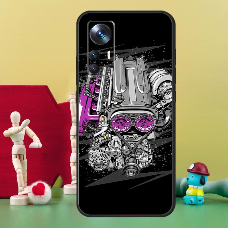 Спортивный автомобиль JDM Чехол для дрифта для Xiaomi 15T 14T 13T Pro 13 14 15 Ultra 17 Pro Max POCO F5 F6 F7 X5 X6 X7 Pro Чехол