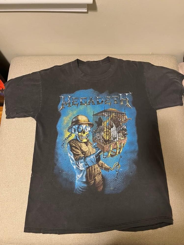 MEGADETH Countdown To Extinction Christmas Gift Unisex Shirt MO294 Unisex T-Shirt