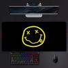 Classic Rock Band NNirvana Mouse Pad Large Gaming Mousepad With Stitched Edges Thickened Desk Mat Pc