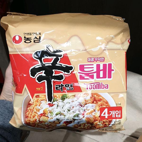Nongshim Shin Ramyun Tomba 137г x 4 шт.