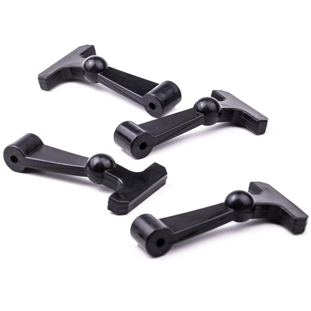 4pcs Black Heavy Duty Cooler Latches Replacement For and RTIC Coolers