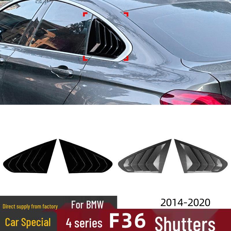 BMW 4 Series F36 (2014-2020) Rear Window Louver Sticker - Exterior Modification Accessory