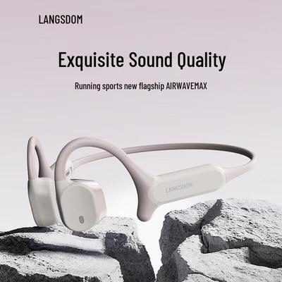 Беспроводные спортивные наушники Lanston AirWave Max с открытым ухом и костной проводимостью