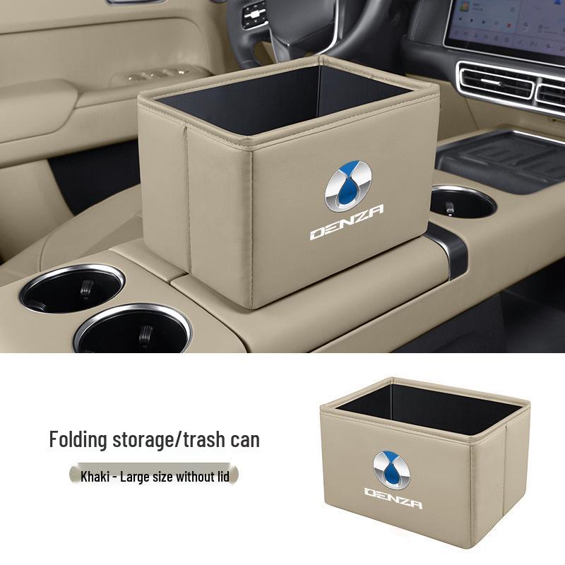 Multi-Functional Storage Box & Folding Trash Can for Denza D9/N9/Z9gt/N8L/N7 Cars