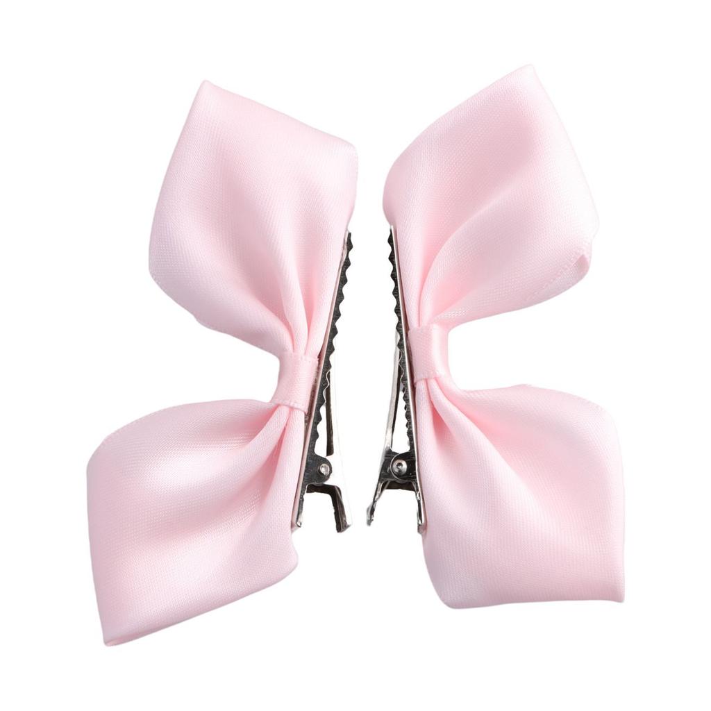 Cute Sweet Ribbon Hair Bows Clips Bowknot Side Hairpin Girls Princess Head Barrettes Headdress Hair Accessories For Women