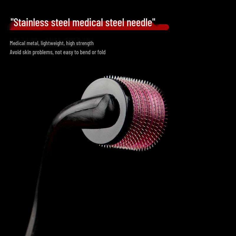 Роллер-ручка с микроиглами для кожи головы для роста волос, для нанесения Миноксидила