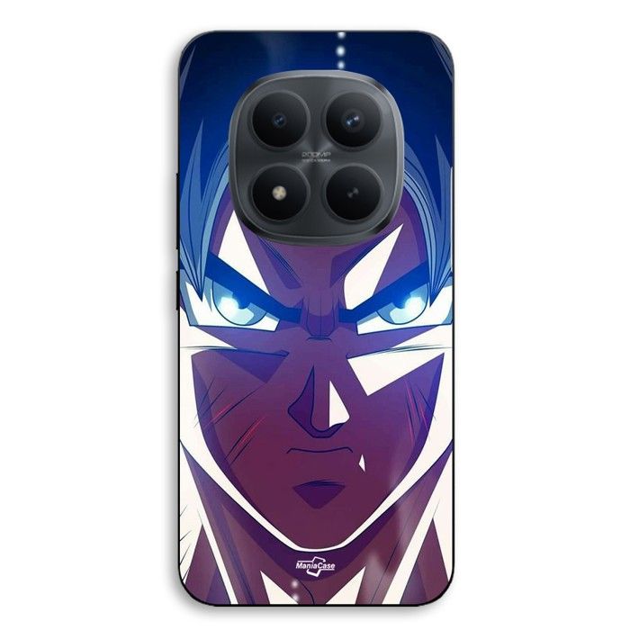 Coque de téléphone - MANIACASE - Xiaomi Redmi Note 15 Pro 5G - Silicone TPU - Dragon Ball Z (Goku) - Noir