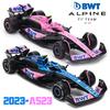 Ббураго 1:43 НОВЫЙ 2023 Команда Alpine F1 A523 №10 Пьер Гасли №31 Эстебан Окон Формула-1 Сплав Супер Игрушка Литая модель автомобиля