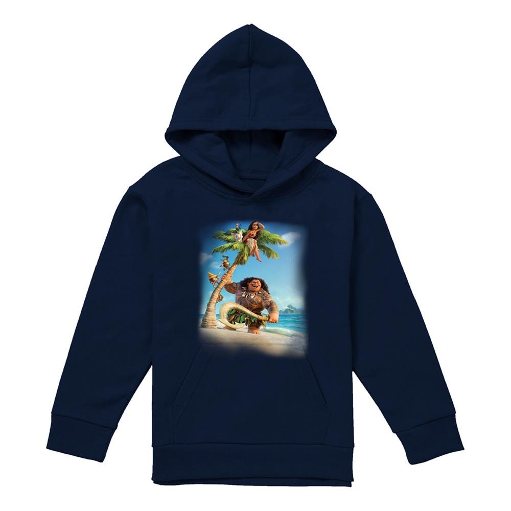 Moana Childrens/Kids Poster Hoodie