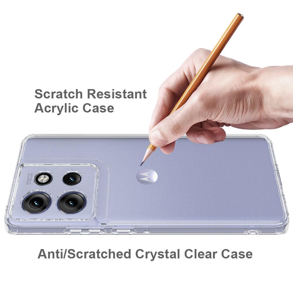 For Motorola Edge 60 Neo 5G/Edge 50 Neo 5G/Moto S50 5G/Thinkphone 25 5G Clear Phone Case TPU+Acrylic Shockproof Phone Back Cover