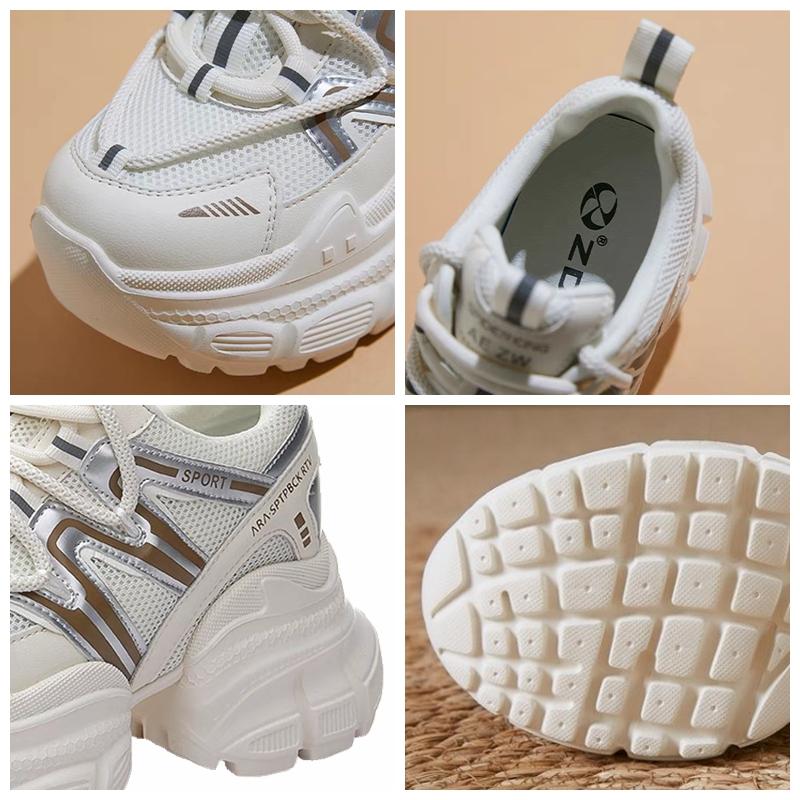 Fujin 9 см из натуральной коровьей кожи, женские массивные кроссовки, удобные вулканизированные ботильоны, ботильоны на плоской подошве, дышащая летняя обувь