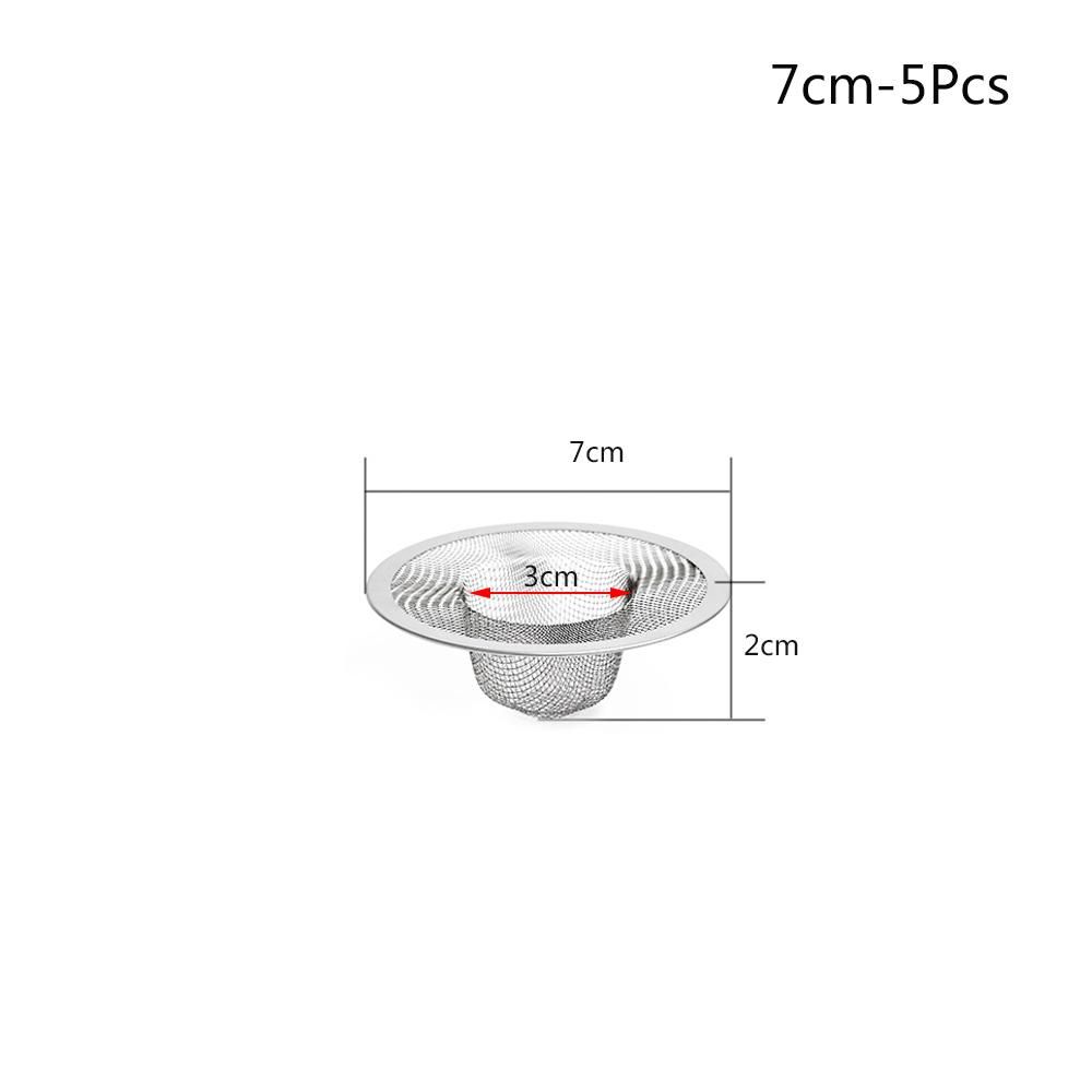 Kitchen New Hair Clean Up Shower Sewer Anti Clog Waste Catcher Mesh Trap Drain Filter Sink Strainer