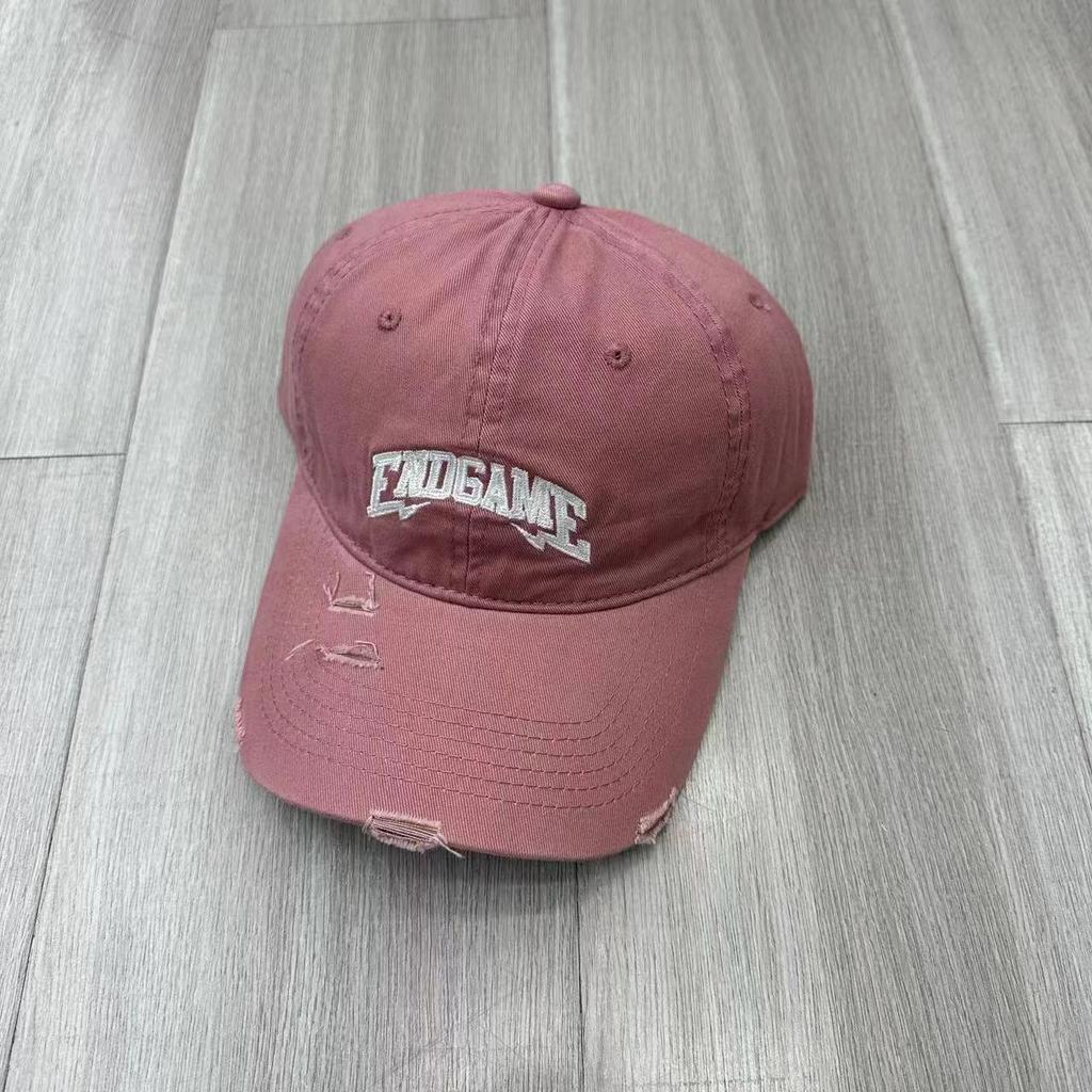 Шляпа женская весенне-летняя новая трехмерная вышитая буква полированная бейсболка мужская парная повседневная универсальная кепка с загнутыми полями