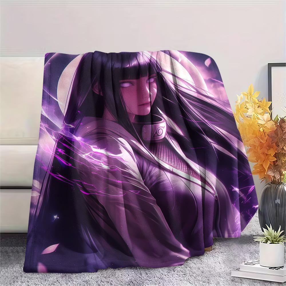 Hinata Akatsuki Vibe Flannel Blanket, High quality Comfortable for All Seasons, Home Decor, Warmth and Comfort