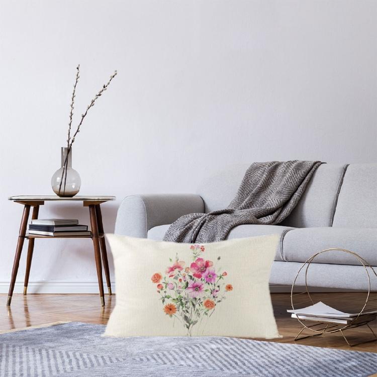 Весенняя наволочка Мягкий удобный чехол для подушек для фермерских домов Дома Спальни
